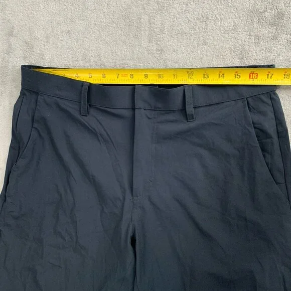 Fabletics The Only Pant Mens 34x27 Black Classic Performance Stretch Casual Golf - Picture 7 of 13